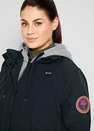 Veste longue softshell imperméable, style 2 en 1, bonprix