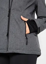 Veste outdoor fonctionnelle avec intérieur polaire peluche, imperméable, bonprix
