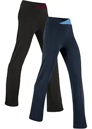 Lot de 2 pantalons de sport extensibles, bonprix