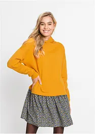 Sweatkleid in 2-in-1 Optik, bonprix