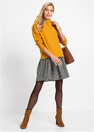 Sweatkleid in 2-in-1 Optik, bonprix