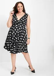 Robe en jersey à pois, bonprix