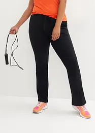 Pantalon de sport évasé en coton majoritaire, bonprix