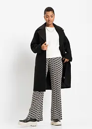 Pull côtelé oversize en viscose mélangée, bonprix