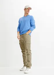 Pantalon cargo extensible Slim Fit, Straight, bonprix