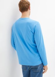 Essential Seamless Henleyshirt, Langarm aus Bio Baumwolle, bpc bonprix collection