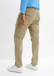 Slim Fit Stretch-Cargohose, Straight, bonprix