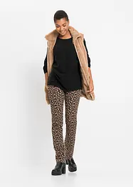 Oversize Ripp-Pullover aus Viskose-Mix, bonprix