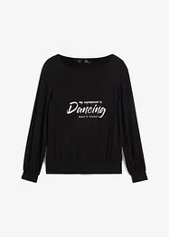 Sport-Shirt mit TENCEL™ Lyocell mit breitem Bund, Loose Fit, bonprix