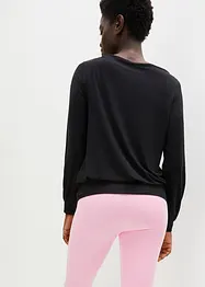 Sport-Shirt mit TENCEL™ Lyocell mit breitem Bund, Loose Fit, bonprix