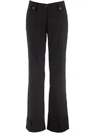 Pantalon droit extensible en bengaline à taille élastiquée, bonprix