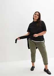 T-shirt oversize en coton interlock épais, bonprix
