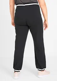 Pantalon en molleton stretch de coton mélangé, bonprix