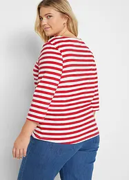 T-shirt à encolure bateau, bonprix