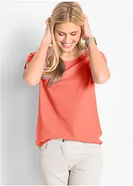 Rundhals-Shirt, Kurzarm (5er Pack), bonprix