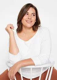 Langarmshirt aus reiner Bio-Baumwolle, bonprix