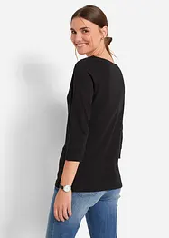 Langarmshirt aus reiner Bio-Baumwolle, bonprix