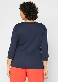 T-shirt manches longues 100% coton, bonprix