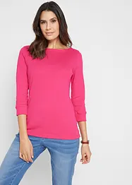 Langarmshirt aus reiner Bio-Baumwolle, bonprix