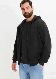 Kapuzen-Sweatjacke mit Reißverschluss, bonprix