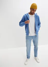 Sweat zippé à capuche, bonprix