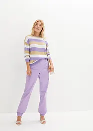 Cargo-Hose aus Baumwolle mit Stretch, bonprix