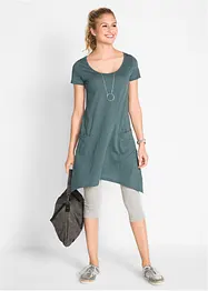 Robe courte en coton flammé, bonprix