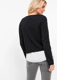 Schlichte Feinstrickjacke, bonprix
