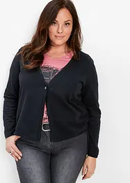 Schlichte Feinstrickjacke, bonprix