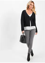 Schlichte Feinstrickjacke, bonprix