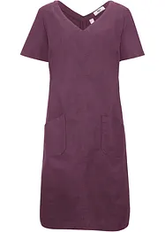 Robe courte en lin majoritaire, bonprix