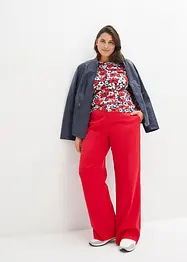 Langarmshirt mit Blumenprint, bonprix