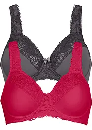 Minimizer-BH mit gepolsterten Trägern (2er Pack), bonprix