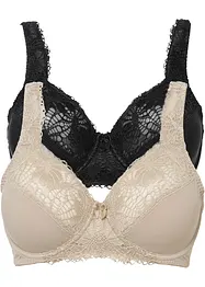 Minimizer-BH mit gepolsterten Trägern (2er Pack), bonprix
