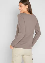 Figurbetontes Langarmshirt (2er Pack), bonprix