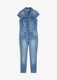 Jeans-Jumpsuit mit Knöpfen, RAINBOW