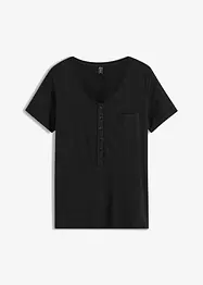 T-Shirt aus Baumwoll-Viskose-Mix, bonprix