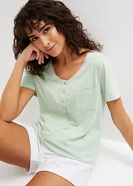 T-Shirt aus Baumwoll-Viskose-Mix, bonprix