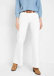 Wide-Leg-Jeans, Mid Waist, Stretch, bonprix