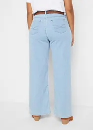 Jean large taille mi-haute, extensible, bonprix