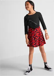 Jerseykleid, 3/4-Arm aus reiner Bio-Baumwolle, bonprix