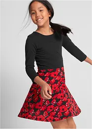 Jerseykleid, 3/4-Arm aus reiner Bio-Baumwolle, bonprix