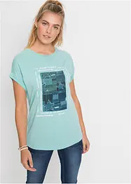 T-Shirt aus softem Viskose-Mix, bonprix