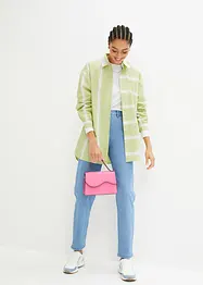 Jean mom taille haute, extensible, bonprix