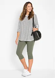 Lot de 2 leggings corsaire étroits, bonprix