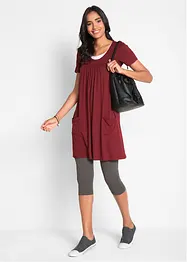 Schmal geschnittene Capri-Leggings (2er Pack), bonprix