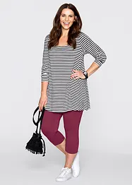 Lot de 2 leggings corsaire étroits, bonprix