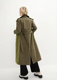 Zweifarbiger Trenchcoat, bonprix