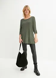 Feinstrickpullover mit 3/4 Arm, bonprix