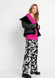 Oversized-Shirt aus fließender Viskose, bonprix